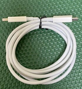 純正　Apple Thunderbolt cable (2.0 m) MD861ZM/A アップル　サンダーボルトケーブル