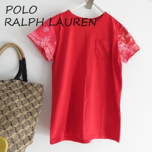 送料込 匿名配送 POLO RALPH LAUREN ポロ ラルフローレン　バンダナ　Tシャツ