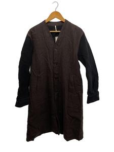 SUS-SOUS/シュス/20AW/JACKETS.DRIVERS/コート/7/カシミア/BRW/無地