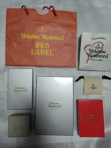 Vivienne Westwood　箱+巾着袋+ショップ袋セット　検 ボックス BOX 空箱