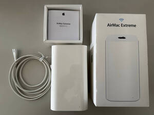 Apple アップル AirMac Extreme ME918J/A 802.11ac Wi-Fi デュアルバンド 2.4GHz/5GHz 純正 無線ルーター 美品 完動品