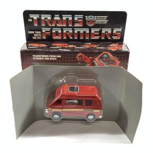 希少 HASBRO ハズブロ IRONHIDE G1 USA版 トランスフォーマー 全長:約95㎜(ビークル形態) 元箱付き＊未使用品【TB】