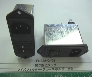 ＩＥＣ差込プラグ：　ＦＮ２８２ー２/０６　　４個で１組