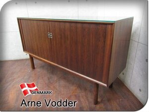 ■展示品■デンマーク■Arne Vodder■最高級■希少!■Danish Modern■ローズウッド■Compact Credenza■サイドボードキャビネット/smm8193k