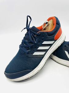 衝撃プライス！最強の1足【adidas アディダス GLX 3】上質ランニングシューズ！ネイビー×ホワイト/jp25.5cm！6.22