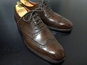 クロケット＆ジョーンズ 7D CROCKETT&JONES 「CRIFFORD」ハンドグレードライン ウィングチップ ドレスシューズ 9488