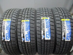 BN781☆在庫有り　新品タイヤ スタッドレス　2020年製　195/65R16 冬4本価格！DUNLOP WM02　法人宛/営業所止め送料無料