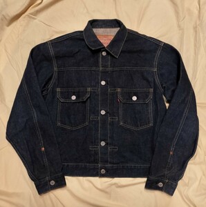 LEVI’S 507 セカンド デニムジャケット 40サイズ BIG E インディゴ 2nd 濃紺 リーバイス ジージャン 日本製復刻