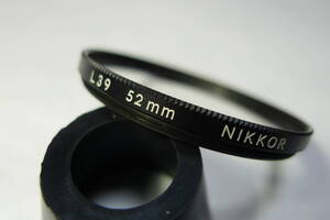 即決！ニコン/Nikon 純正品 ５２mm Ｌ３９(ＵＶ) フィルター 美品！その②