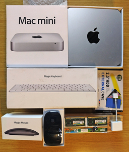 MacMini 2012インテル 4コア i7 2.6Ghz 16GB/1TB+Magic Keyboad & Magic Mouse 2