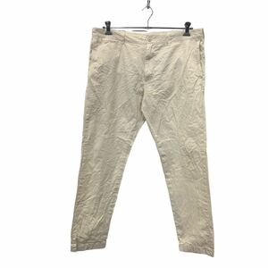 J.CREW チノパンツ W36 ジェークルー ホワイト ビッグサイズ 古着卸 アメリカ仕入 2309-236