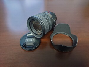 ☆実用良品☆NIKON☆ニコン☆AF-S NIKKOR 24-120mm F3.5-5.6 G ED VR☆フード付き☆