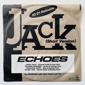 稀少 見本盤 7インチレコード〔 Echoes - Jack / Short Version 〕辻仁成 エコーズ / Someone Like You (Visitor Part Ⅱ)