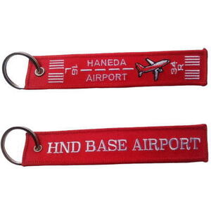 【送料無料】フライトタグ 羽田空港 Ver. HND BASE AIRPORT 赤