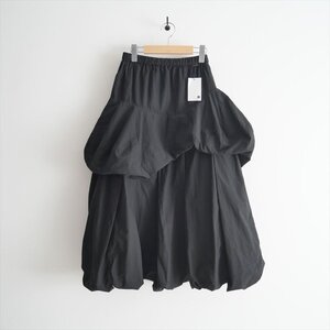 2024SS / ENFOLD エンフォルド / SOLID WAVE TUCK SKIRT スカート 36 / 300HS131-1640 / 2406-0627