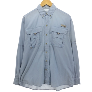 古着 コロンビア Columbia PFG 長袖 フィッシングシャツ メンズXL相当 /eaa474413