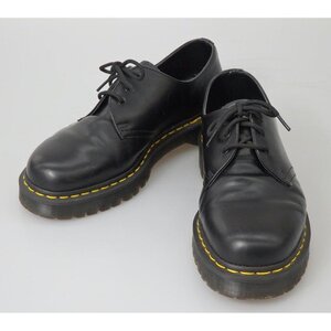 1円【良品】Dr.Martens ドクターマーチン/3ホール、BEX、革靴、ブラック、メンズシューズ、サイズ：EU43,UK9/1461/76