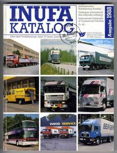 【b4931】1988 INUFA KATALOG　№30(商用車カタログ)