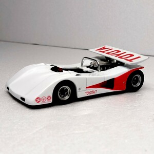 1/43 トヨタ7 Toyota 7 グループ7 レーシングカー 昭和 レトロ 1968 1969 旧車 日本グランプリ 日本GP 昭和の名車 レースカー 1円〜 091405