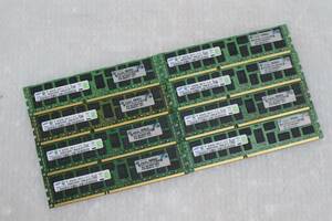 E1110 & 8GB 8枚セット 計64GB DDR3-1333 PC3L-10600R Registered RDIMM 2Rx4 M393B1K70DH0-YH9Q8