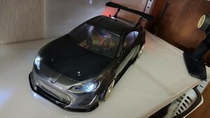 ヨコモ　ドリパケ　86 GT BRZ ドリフト　ラジコン　動作確認済　LED付