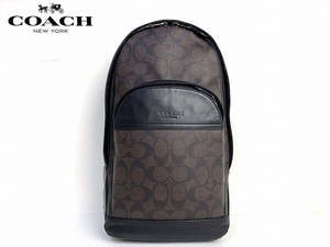 良品★送料無料★ コーチ メンズ COACH ヒューストン シグネチャー スリング パック ボディバッグ ショルダー