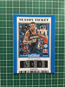 ★PANINI NBA 2019-20 CONTENDERS DRAFT PICKS #24 JULIUS RANDLE［NEW YORK KNICKS］ベースカード SEASON TICKET 2020★