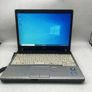 Win10/FUJITSU/LIFEBOOK P771/第2世代 Core i5/メモリ 2GB/HDD 160GB /12.1インチ/線LAN/20