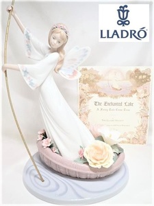 6151[TS]希少♪会員限定作品◆LLADRO/リヤドロ◆フィギュリン No. 7679 『妖精の湖』 陶器の置物/4000体/冊子付♪