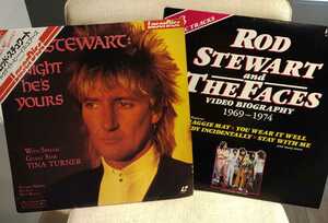 2枚セット ロッドスチュワート&フェイセズ ビデオバイオグラフィー 1969-1974 ROD STEWART/Tonight He