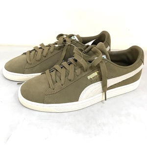 未使用 PUMA スニーカー SUEDE CLASSIC XXI スエード クラシック 21 ブラウン 27.5cm 374915-87[jgg]