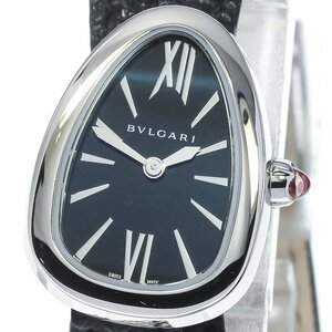 ブルガリ BVLGARI 102782/SPS27BSL セルペンティ クォーツ レディース 美品 _771302【ev15】