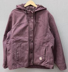 Carhartt カーハート ダックジャケット 裏ボア パープル ジャケット