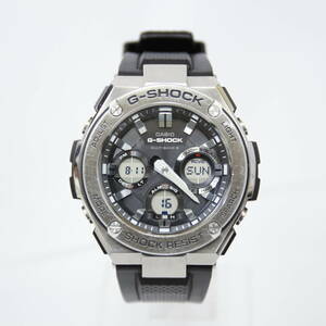 ☆CASIO カシオ G-SHOCK GST-W110 電波時計 タフソーラー 20気圧防水 ショックレジスト マルチバンド6　2407-K0246K(NT)