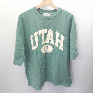 ◇ WEGO ウィゴー 半袖 Tシャツ サイズM グリーン系 メンズ E