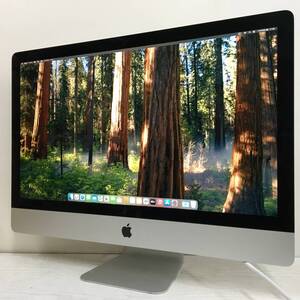 ☆【美品 27インチ】Apple iMac (Retina 5K, 27-inch, 2019) A2115『Core i9(9900K)3.6GHz/RAM:32GB/SSD:512GB』Sequoia 動作品