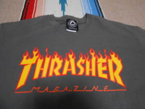 THRASHER MAGAZINE SanFrancisco スラッシャー正規品Tシャツ ブラック オールドスケート スケートボードOLDSCHOOL SKATEBOARD BMX ANTIHERO