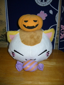 ◆◇ねむネコ　ハロウィン仕様　ぬいぐるみ◇◆