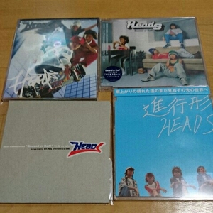 ＨＥＡＤＳ☆新品マキシシングル３枚＋プロモ盤マキシシングル１枚セット☆ONE OK ROCK☆植原卓也☆