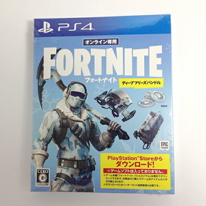 【未使用】【中古】FORTNITE フォートナイト バトルロイヤル ディープフリーズバンドル PlayStation4 PS4 オンライン専用 未開封