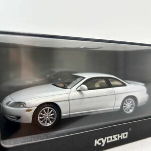 京商 1/43 TOYOTA SOARER Z30 2.5GT TWIN TURBO L 1991年 トヨタ ソアラ スーパーホワイトパール ミニカー モデルカー jzz30