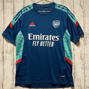 【adidas】アディダス サッカー イングランド Arsenal アーセナル 半袖ユニフォーム Lサイズ 21/22s 冨安健洋選手所属 美品