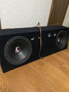 kicker キッカーウーハー　アンプセット