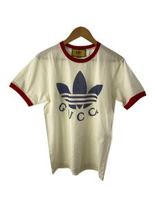 GUCCI◆Tシャツ/XS/コットン/WHT/プリント/702612