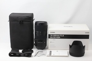 ◆超極上美品◆シグマ SIGMA 70-200mm F2.8 DG OS HSM Sports ニコンF用 付属品完備 元箱◇M45572