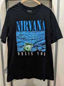 希少　レアT　ニルヴァーナ　公式　Tシャツ　バンドT　XL　NIRVANA