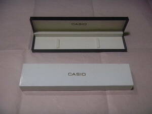 ①②③ 箱のみ 3個セット 1970~1980年代? CASIO 空箱 化粧箱 ケース BOX ボックス ヴィンテージ レトロ