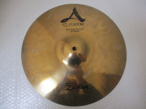 ∝187 シンバル Cymbal Zildjian CUSTOM BOTTOM HI HAT 14/36cm 14インチ ジルジャン ボトム ハイハット 検：楽器 打楽器 ドラム 器材