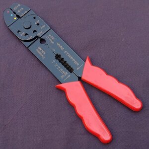 ワイヤーストリッパー ワイヤーカッター WIRE STRIPPER WIRE CUTTER 全長約200㎜ 工具 DIY用品 【8942】