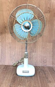 動作確認済 ナショナル 扇風機 ELECTRICFAN 30HA 昭和レトロ NATIONAL 30cm アンティーク